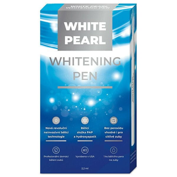 VITALCARE CZ Bieliace pero na zuby White Pearl ( Whitening Pen) 2,2 ml